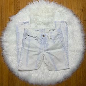 Gap • White Dyed Legging Jeans